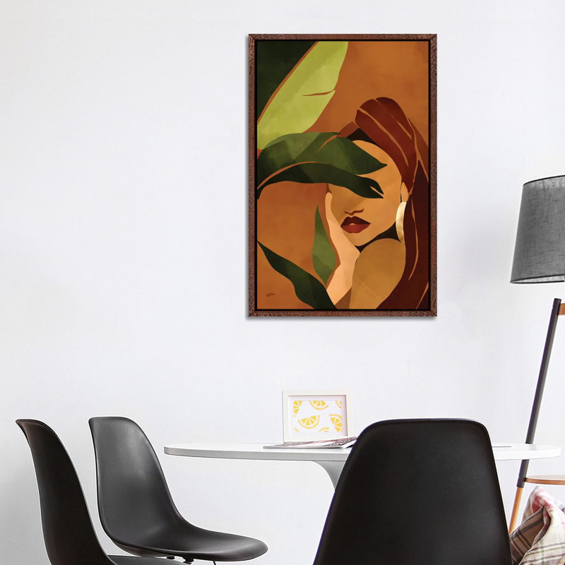 Autumn 1 Piece Wall Art on Canvas, 101.6 cm H x 66.04 cm W, Classic Brown Wood Framed