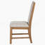 Chaise d'appoint rembourrée Natural Brown (ensemble de 2)