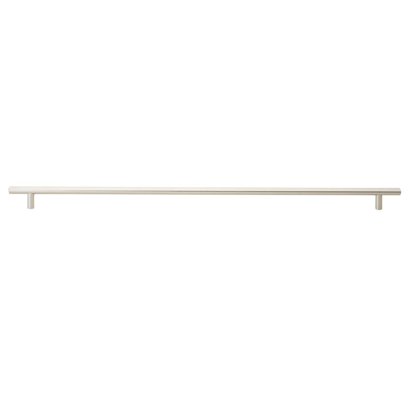 Roman Modern Bar Pull, Stainless Steel, 17"
