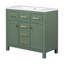 Meuble-lavabo simple 36,01 avec comptoir