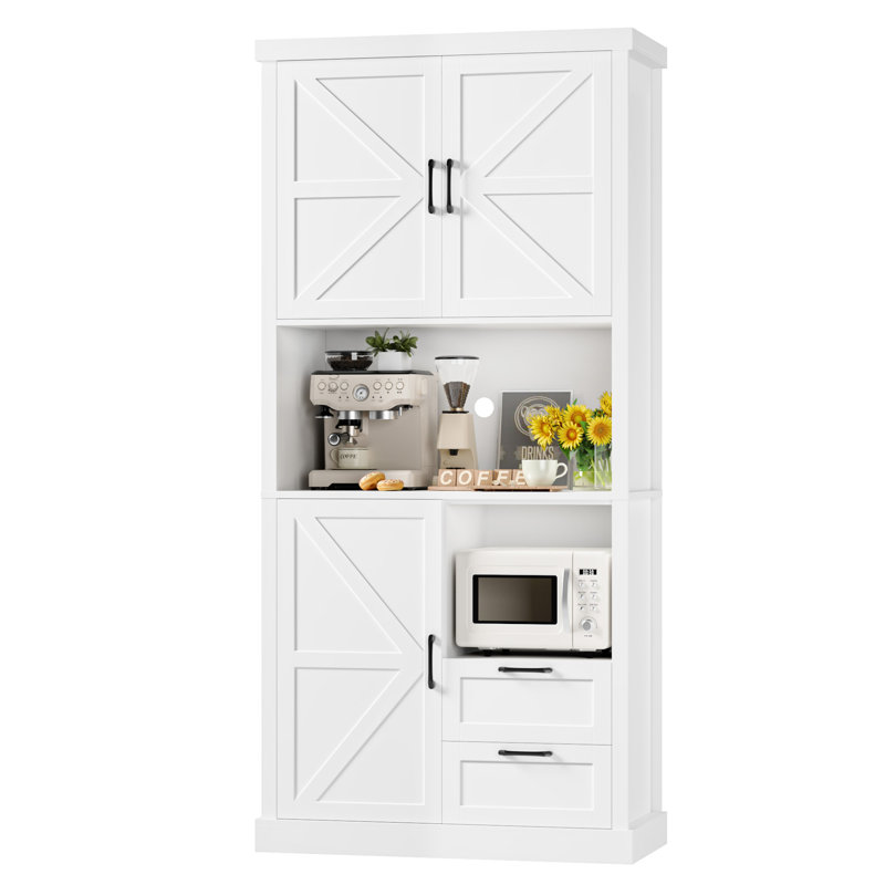 76" H Kitchen Pantry Cabinet