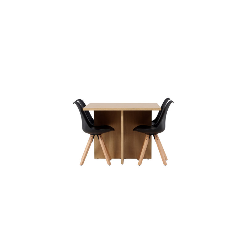 Vasquez 4 - Person Dining Set