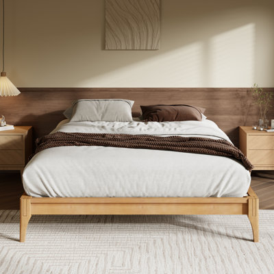Solid Wood Platform Bed
