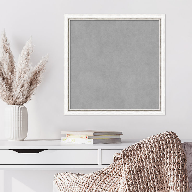 Tableau magnétique blanc Morgan, H 22 po x l 22 po