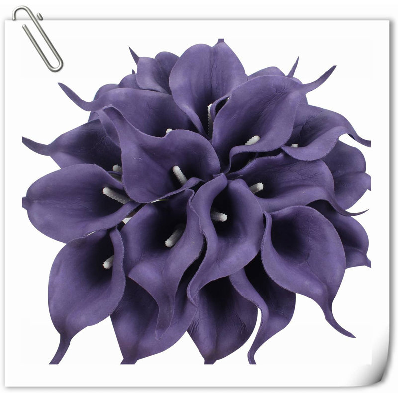 20 pièces de fleurs de lys Calla, Mauve