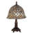 12" High Tiffany Fishscale Mini Lamp