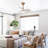 Haywa 28'' Ceiling Fan with LED Lights-383580985