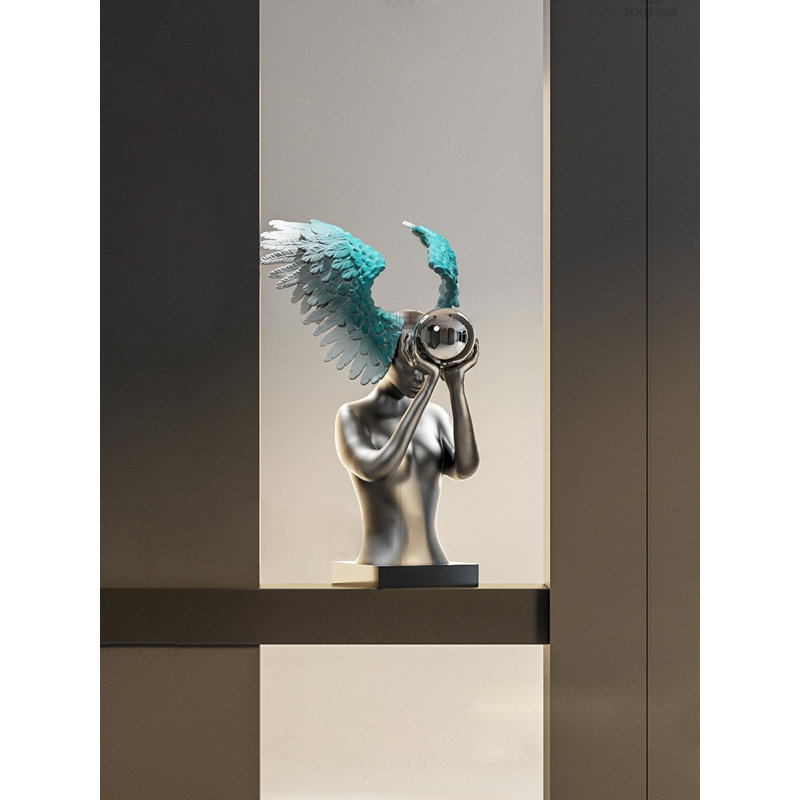 Ornement sculpture moderne Modern Art, Gris