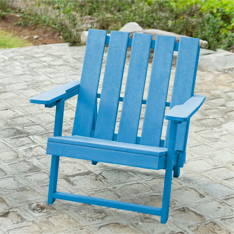 Chaise Adirondack Shore, Bleu