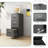 3 Drawer Vertical File Cabinet With Lock, A4 Legal/letter Size, Construction, Quiet Operation , Smooth Surface-812388144