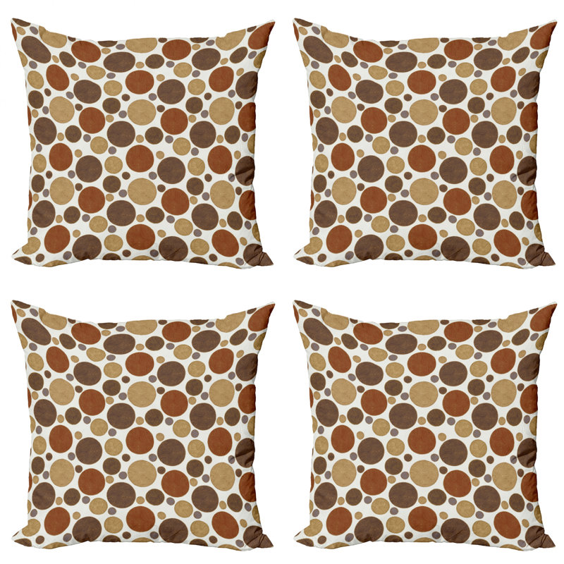 Ambesonne Square Pillow Cover, 18" x 18"