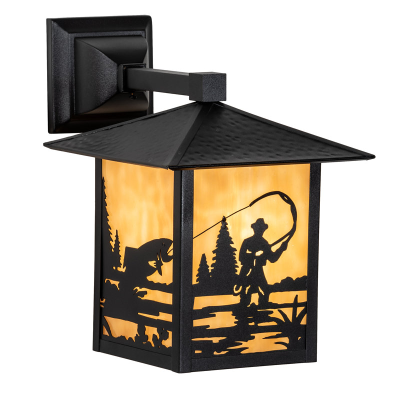Rustic Lodge 1 - Light Armed Sconce