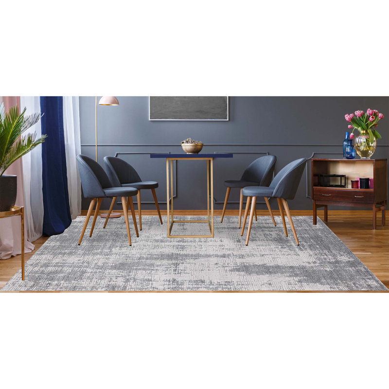 Abstract Area Rug, Rectangle 6' x 9'