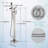 Floor Freestanding Tub Filler with Diverter-104343287