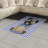 Pug High Density Long Fiber Poly Threads Decorative Area Rug Carpet-42028994