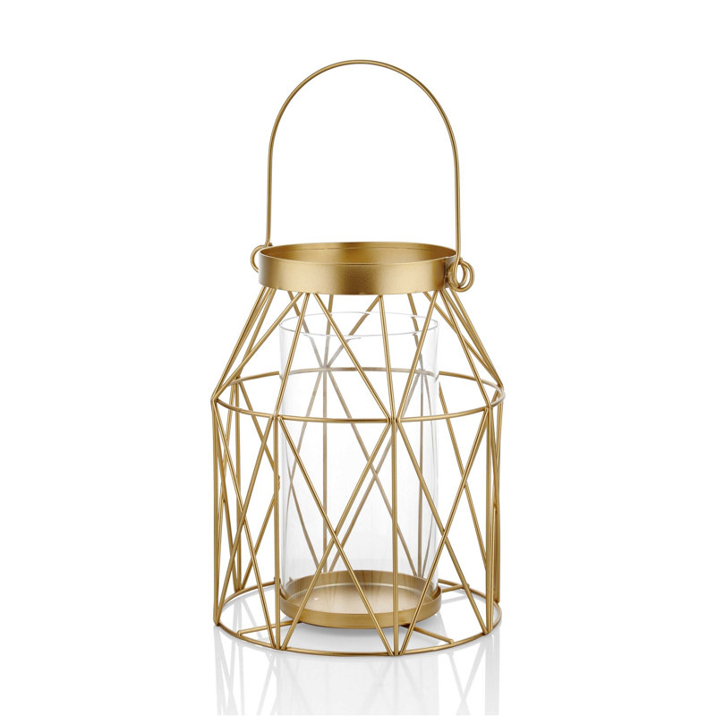 Porte-votives de table en métal 9,84 po