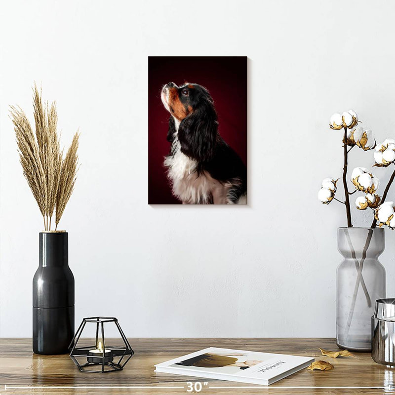 Brampt Begging Spaniel Puppy, 12" H x 8" W