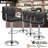 Khemis Swivel Adjustable Height Bar Stool-2033838967