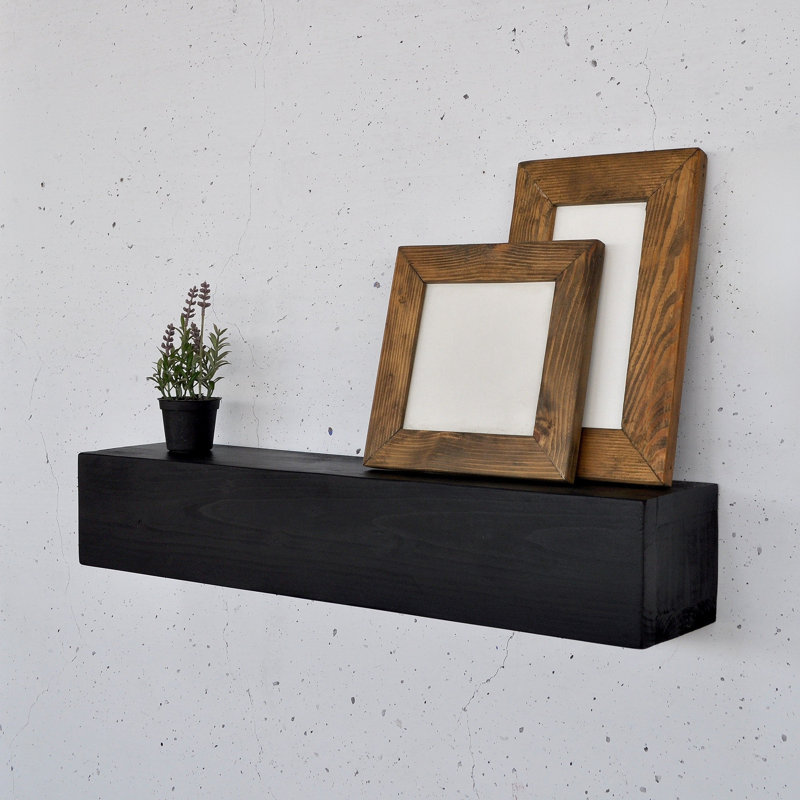100% Solid Wood Floating Shelf