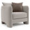 Plush Upholstered Armchair