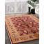 Tapis brun à motif oriental-554955643