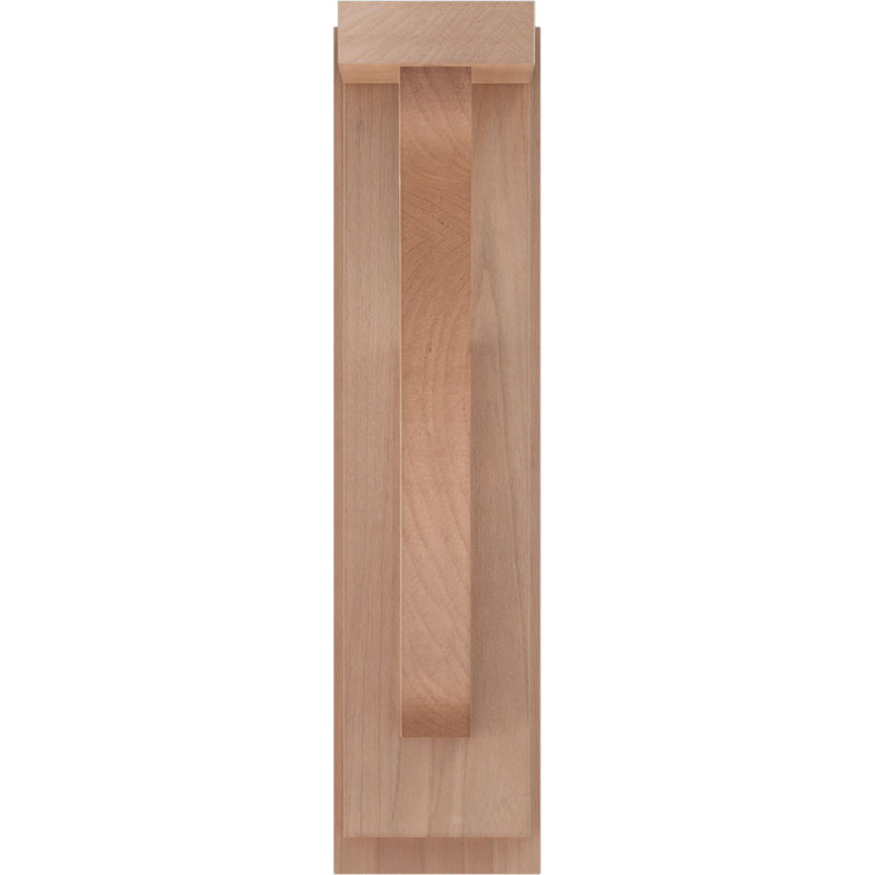 Support en bois Reece, Cerisier, 10.25" H x 2.5" W x 10.75" D
