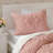 3-Piece King Comforter Set,Pink-128367505