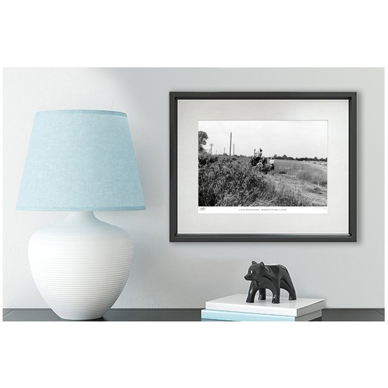 Latchingdon, Harvesting C1960 by Francis Frith - Single Picture Frame Print, 28cm H x 36cm W x 2.3cm D