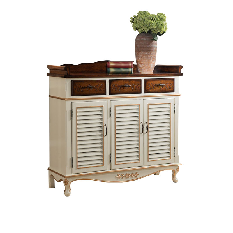 Buffet décoratif American Simple, Blanc