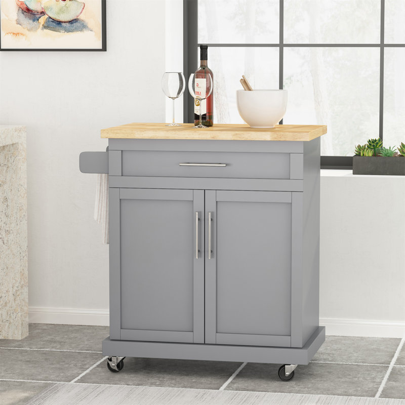 Chariot de cuisine (tabouret non inclus)