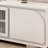 Cream style modern simple solid wood TV cabinet-104904034