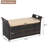 Winado 41.7'' W 33 Gallons Water Resistant Wicker Storage Bench-85721044