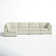 Keeron Transformable Corner Sectional in Revolution Performance Fabrics®