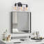 Éclairage pour meuble-lavabo en métal et verre à intensité variable Medaim-430993852-425302156