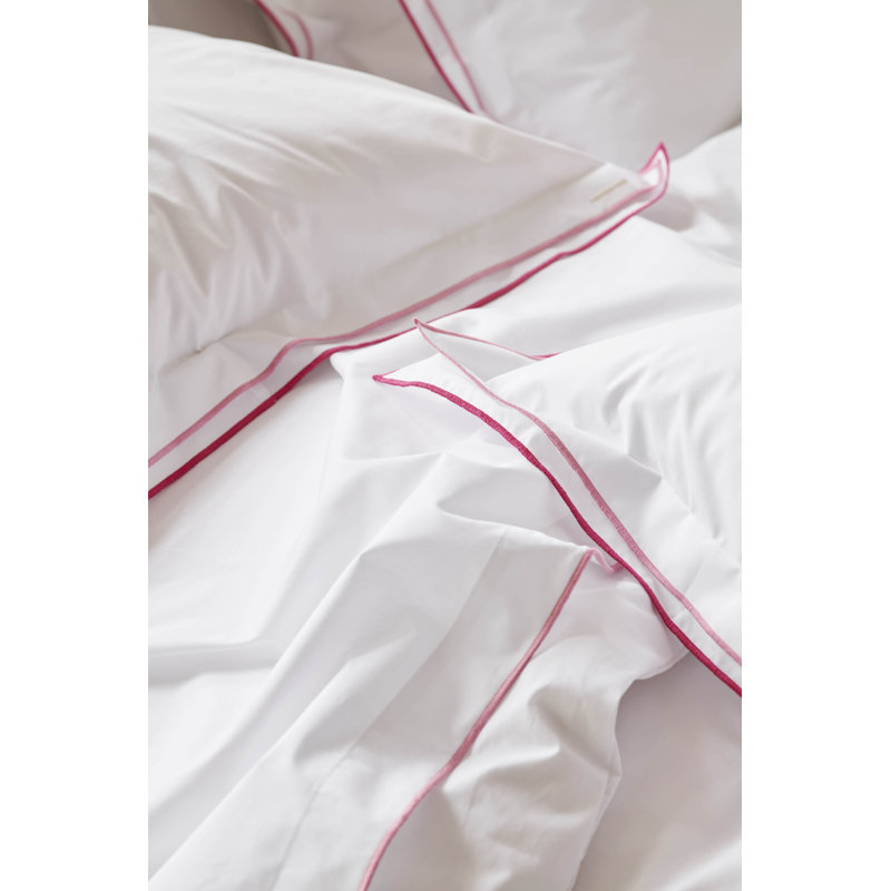 Designers Guild Astor Fuchsia Pink 400 Thread Count Bedset, Double Bed (200 x 220 cm)