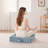 Poly Chenille Square Floor Pillow Cushion