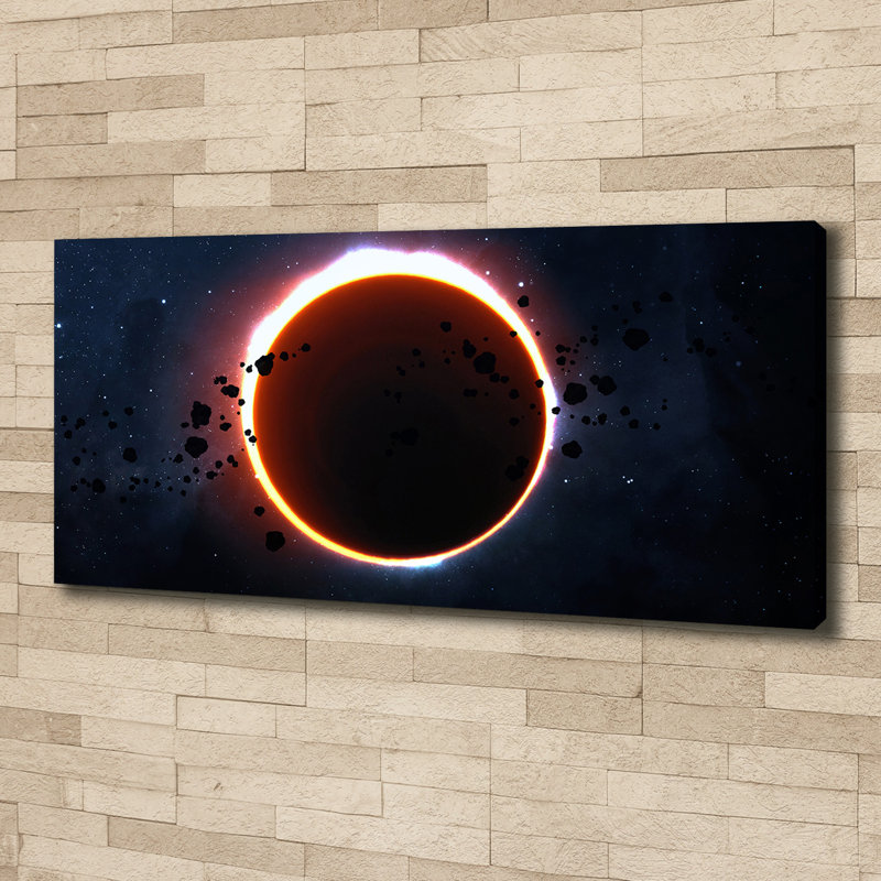 Eclipse - No Frame Print on Canvas