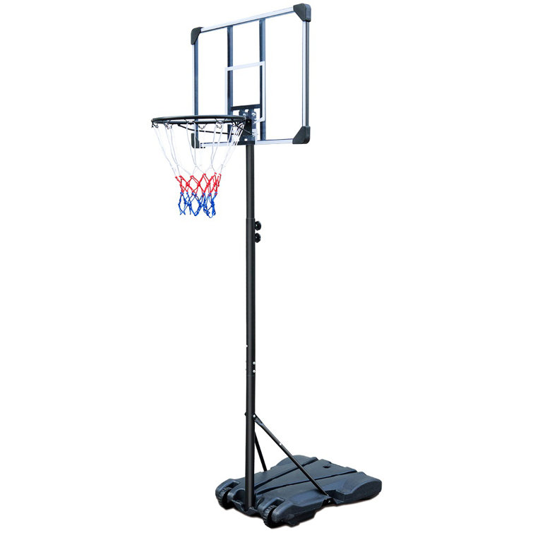 Winado 8 ft. H to 10 ft. H Adjustable Portable Basketball Hoop