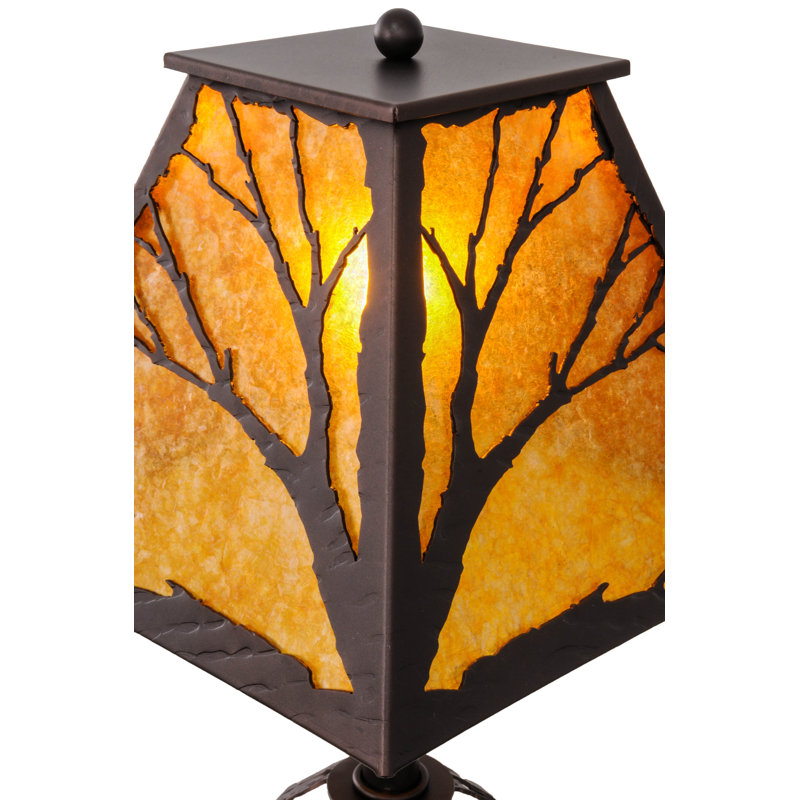 Rustic Lodge Tripod Table Lamp