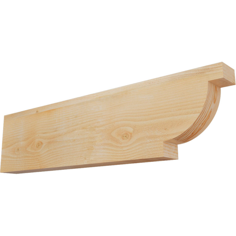 Alpine Rough Sawn, Sapin de Douglas, H 12 po x l 48 po x P 4 po