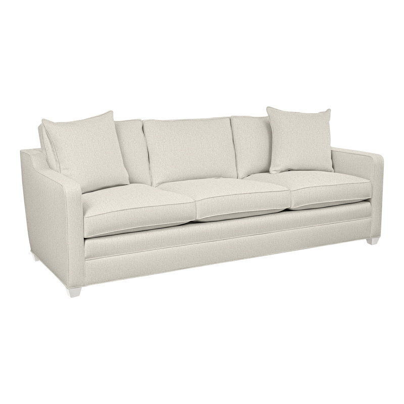 Stanton Upholstered 75.5'' Sleeper Sofa, Casa Blanca, Nomad Snow Crypton® Chenille