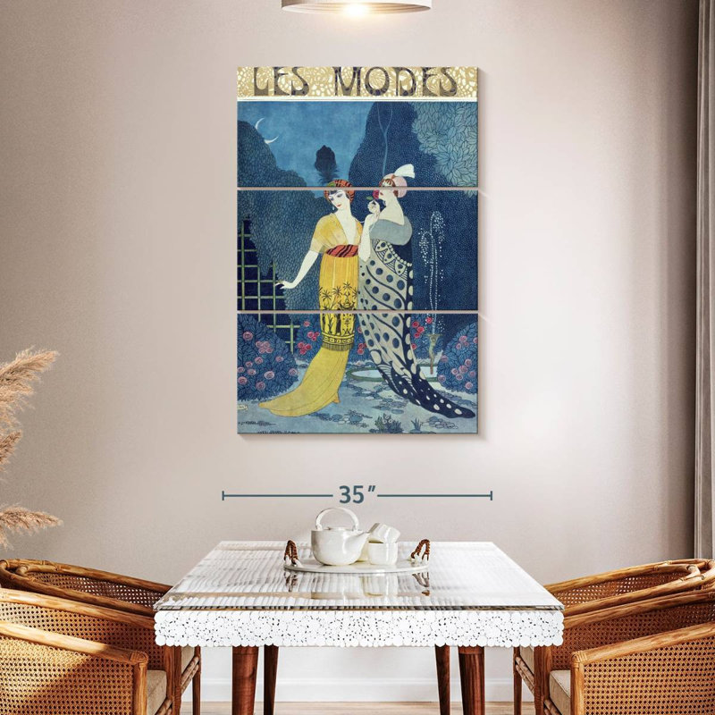 Shuttleworth Les Modes, 50" H x 32" W