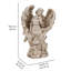 Statue ange assis
