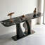 Stone Top Console Table-1100913610