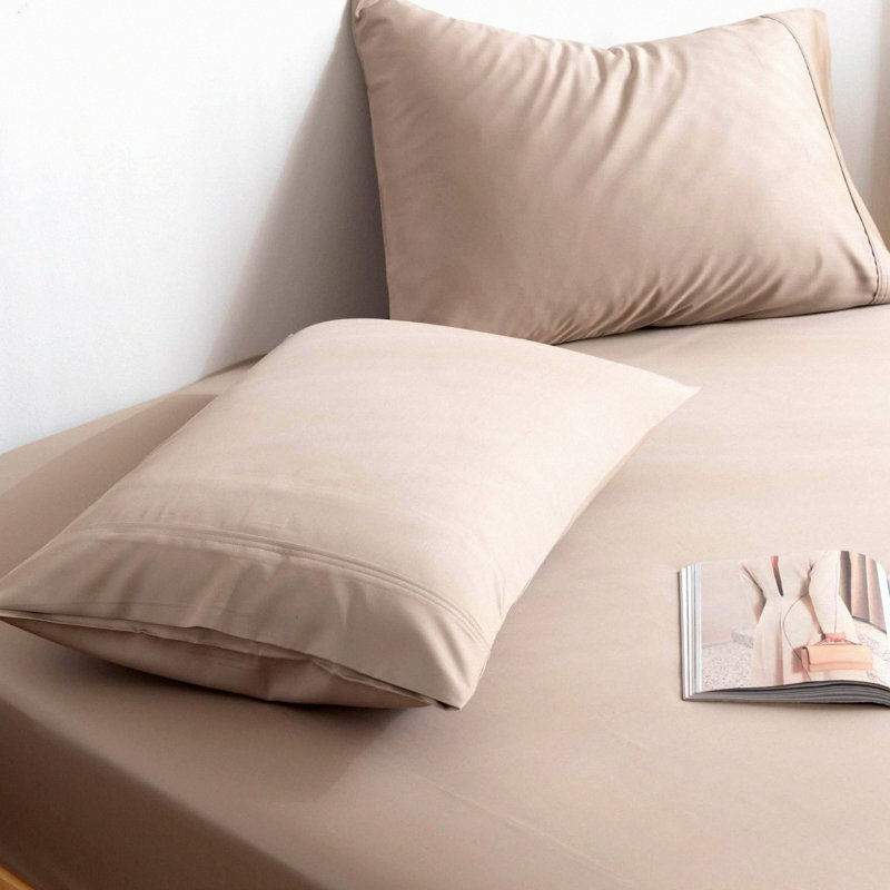 Rayon From Bamboo Cool Queen Pillowcase Set - 100% Rayon From Bamboo Cooling Pillowcases (Soft & Breathable) - Envelope Closure - 30'x20' - Set of 2