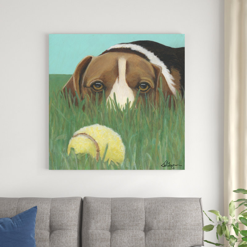 Dlynns Dogs - Sunny, H 36 po x l 36 po x P 1,25 po