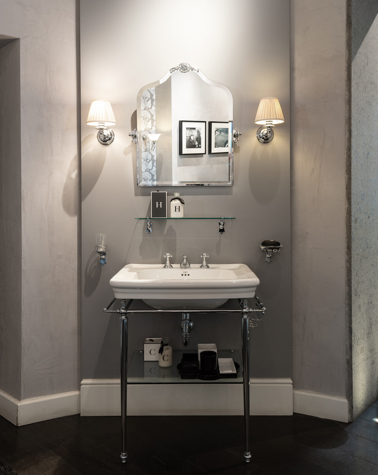 Devon\u0026Devon Etoile Rectangular Console Bathroom Sink with Overflow |  Perigold, image size:1260x1582