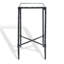 Isabellina Metal and Glass Accent Table-1731398743
