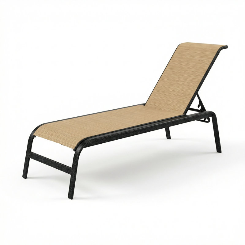 Chaise, Destiny Sand II Sling/Granite