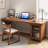 Walnut Rectangular Solid Wood desks-107510526-107510525